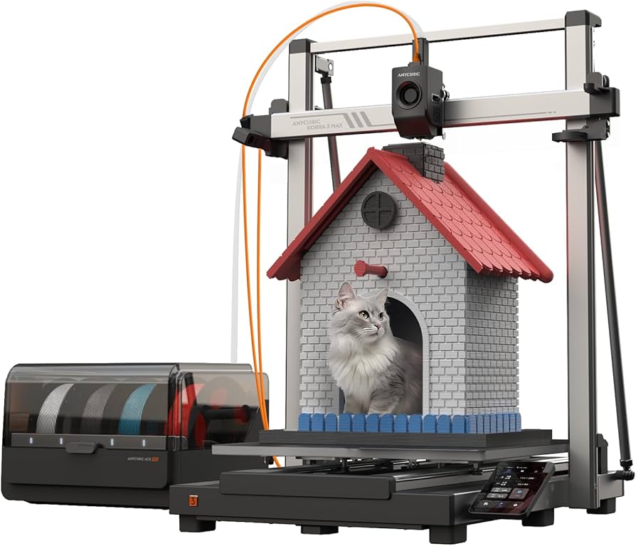 Amazon | ANYCUBIC 3Dプリンター Kobra 3 Max Combo 多色造形、大型 3D