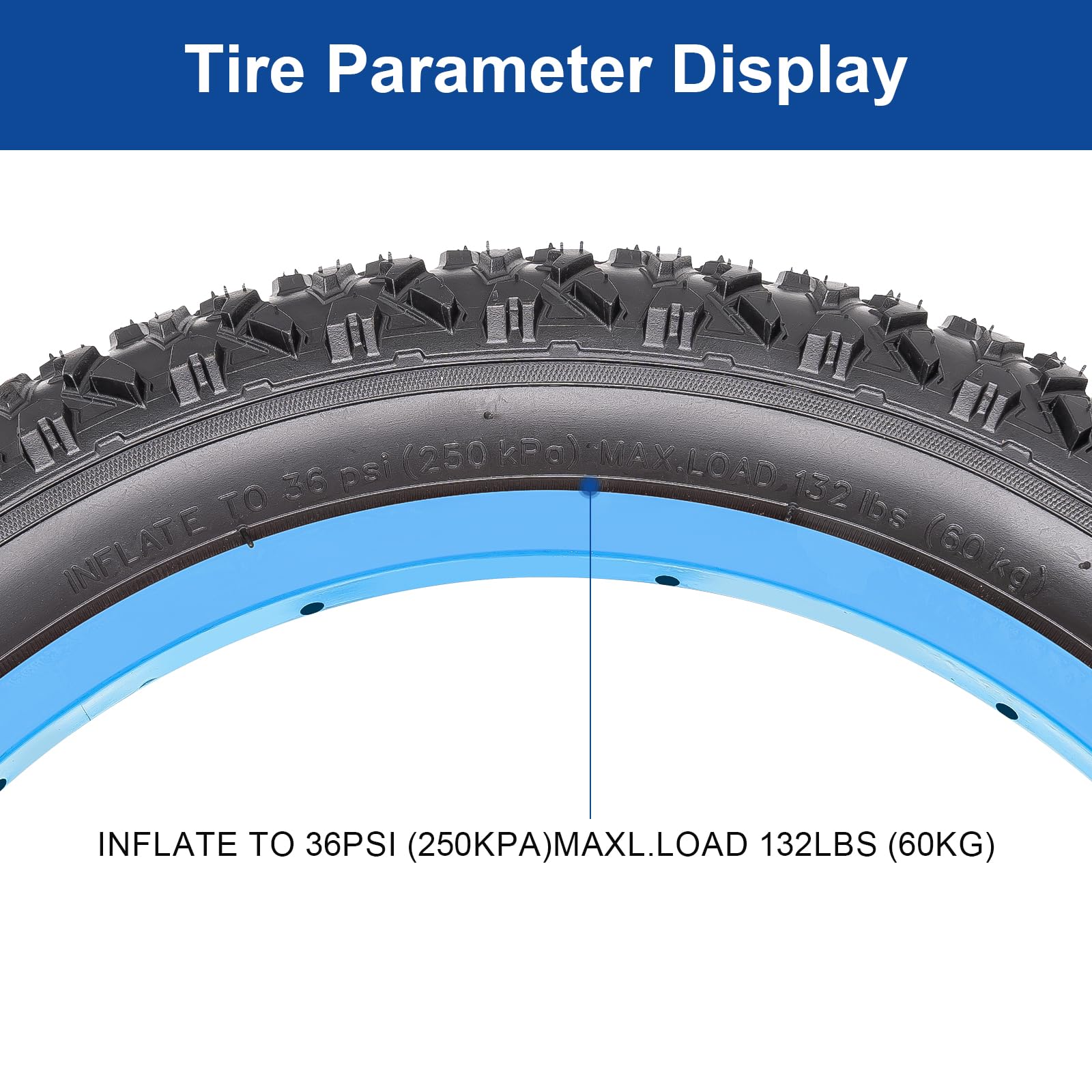 Amazon | FengCan 1本 16 2.125 タイヤ,16x2.125 57-305 自転車タイヤ