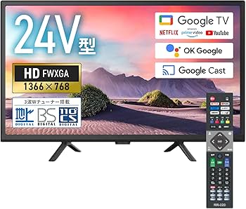 Amazon | [SmartTV] 24V型 裏番組録画対応 液晶テレビ 地デジ・BS・CS