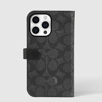 Amazon.com: Coach Wallet Folio iPhone 15 Pro Case, Compatible with