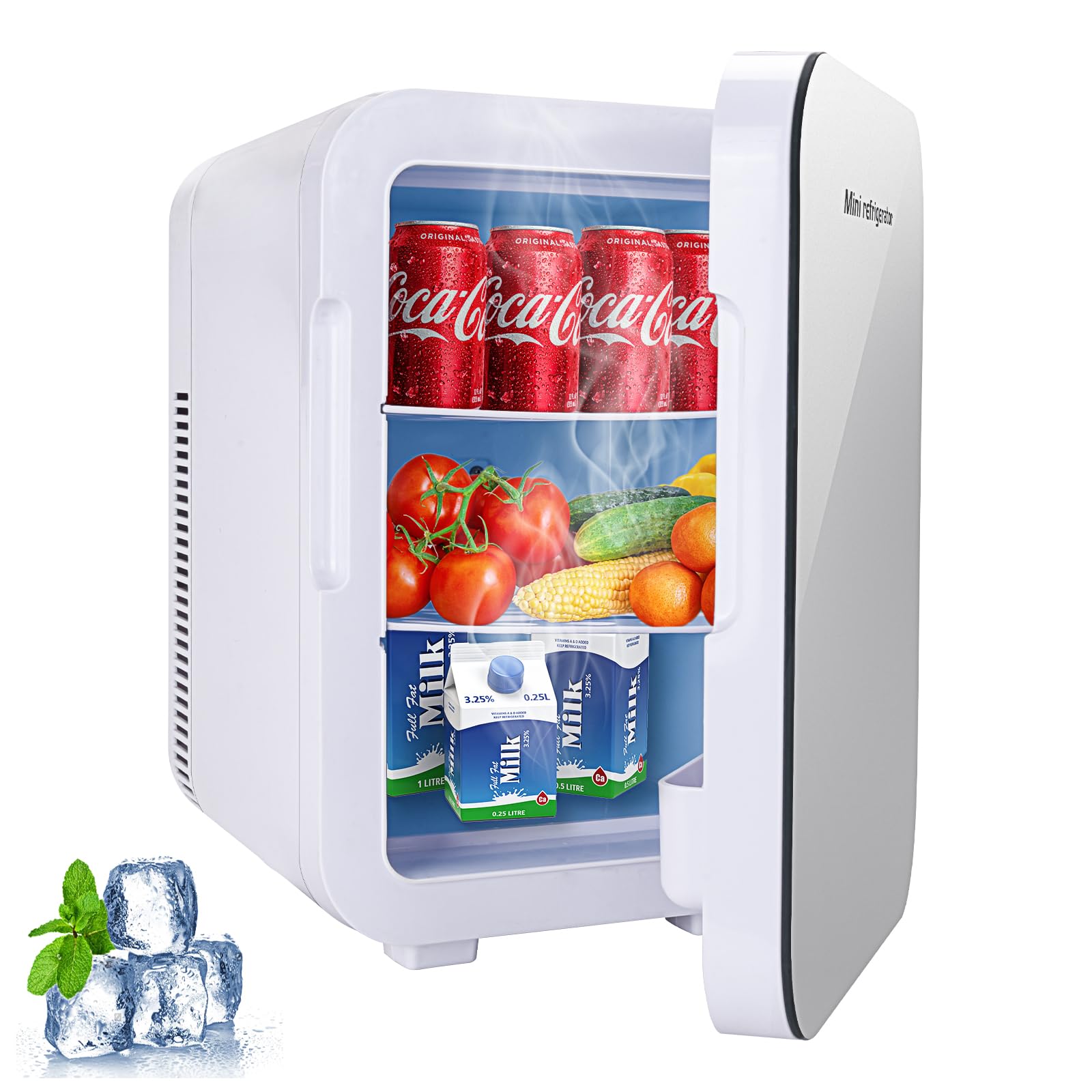 Amazon | 13L 冷蔵庫 小型 保温・保冷両用 ミニ冷蔵庫 冷温庫 持ち運び