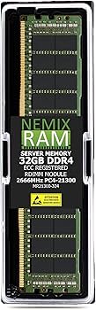 Amazon.co.jp: 32 GB ( 1 x 32gb ) ddr4 – 2666 MHz pc4 – 21300 ECC