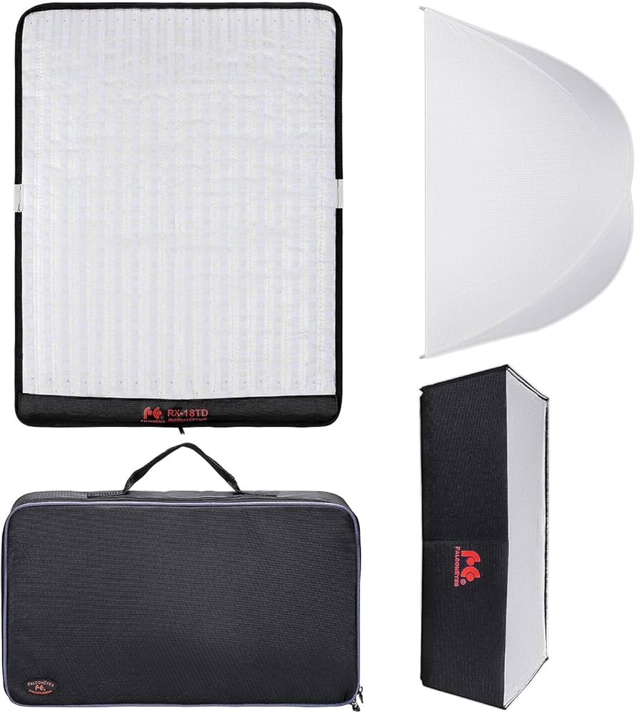 Amazon | FALCONEYES RX-18TDセット品 折り畳み式ロールフレックスLED