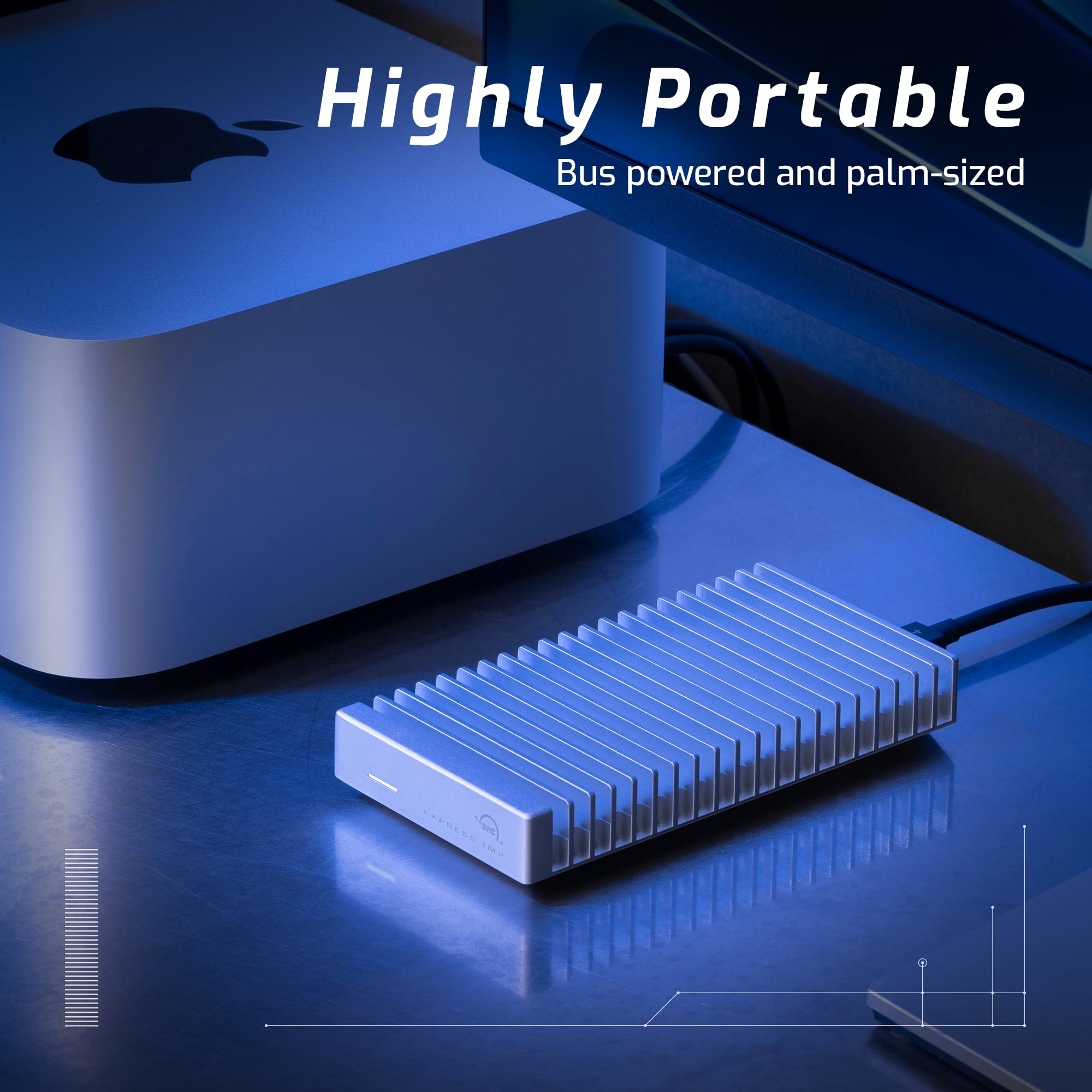 Amazon.com: OWC Express 1M2 40Gb/s Portable NVMe SSD USB4