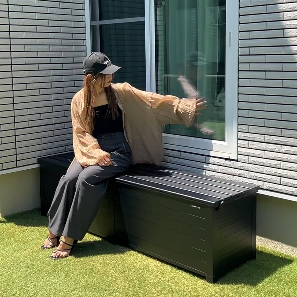 Amazon | 【EC限定】グリーンライフ(GREEN LIFE) 物置 ベンチ サビ