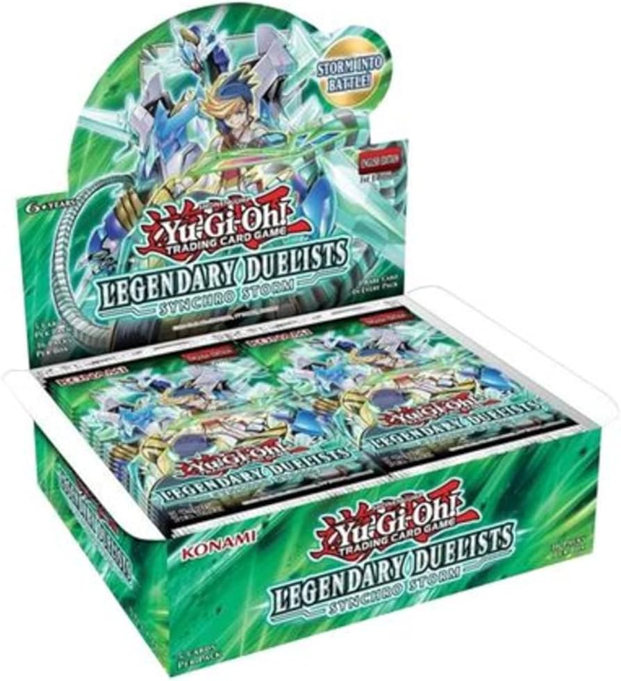 Yu-Gi-Oh Trading Cards Legendary Duelists Synchro Storm Booster