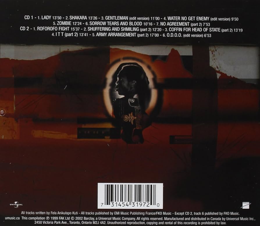 Amazon.co.jp: The Best Best of Fela Kuti: ミュージック
