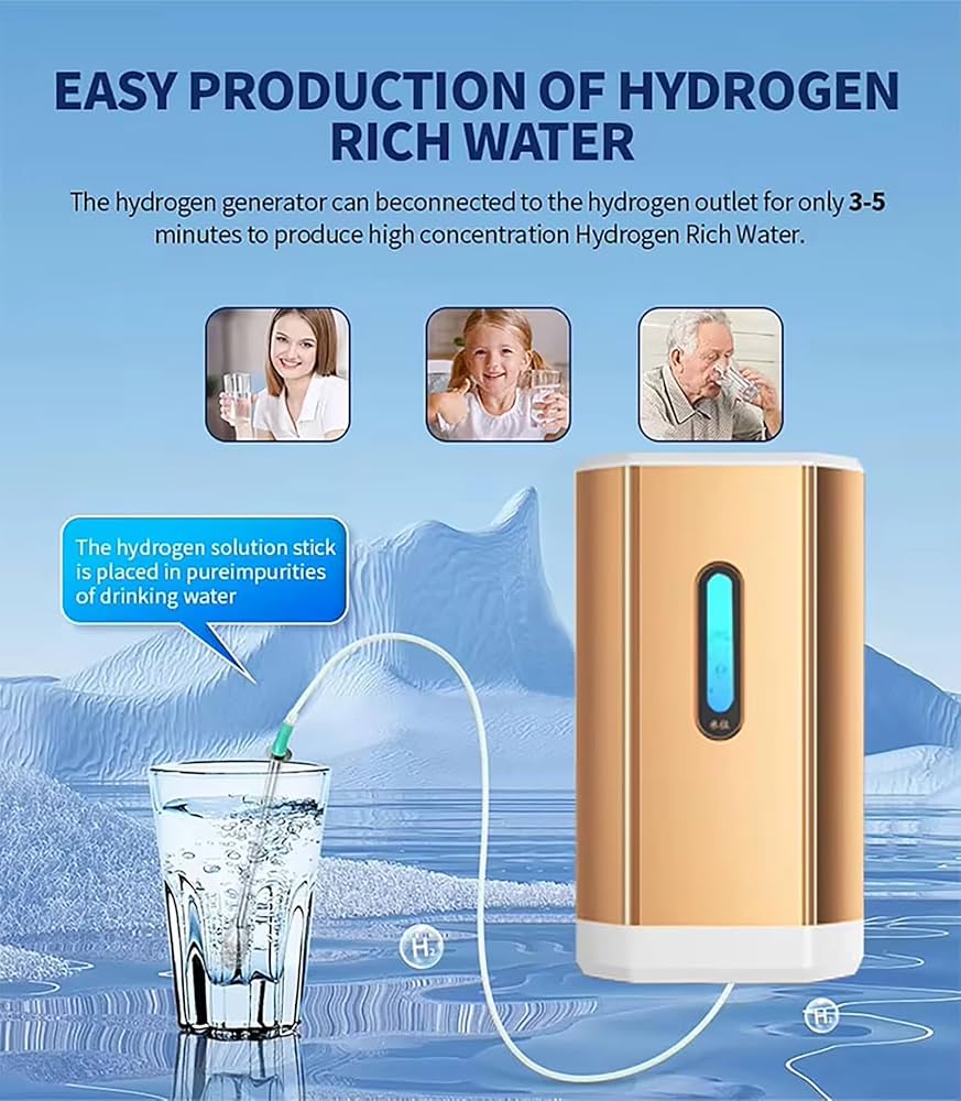 Amazon.co.jp : FXNFXLA 99.99%純度の水素吸入器、ポータブルデュアル