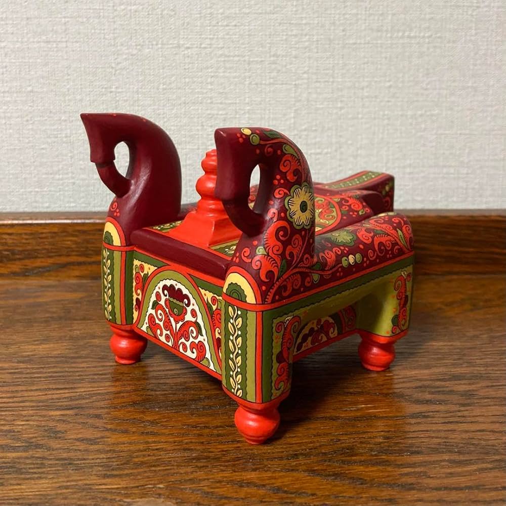 Amazon｜ロシア雑貨馬型ジュエリーBox 小物入れ horsesオリガ作