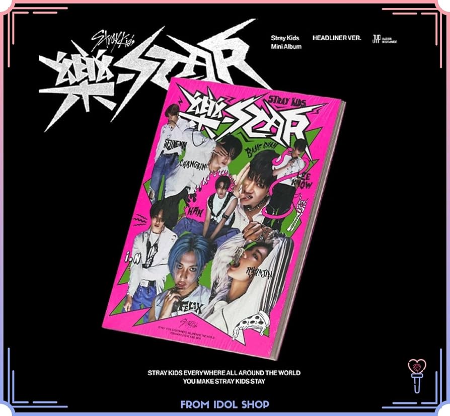 Amazon.com: Stray Kids 樂-STAR ROCK-STAR 8th Mini Album CD+