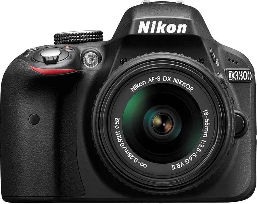 Amazon.com : Nikon D3300 DX-format DSLR Kit w/ 18-55mm DX VR II