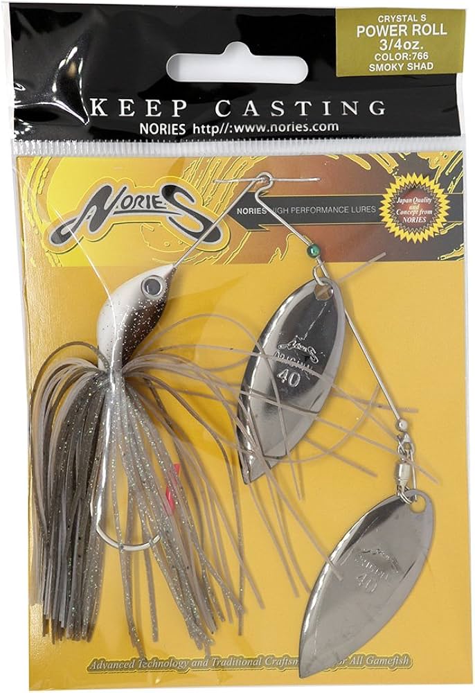 Amazon | ノリーズ(Nories) スピナーベイト クリスタルSパワーロール 3