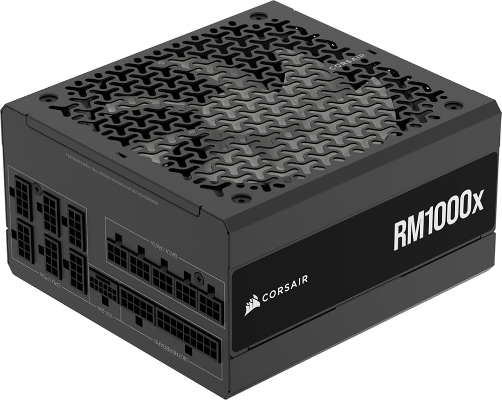 Amazon | CORSAIR RM1000x 完全モジュラー低ノイズATX電源 – ATX 3.1