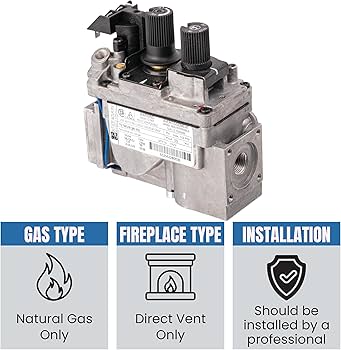 Amazon.com: SIT-820 Nova Natural Gas mV Model 0820652 Replacement