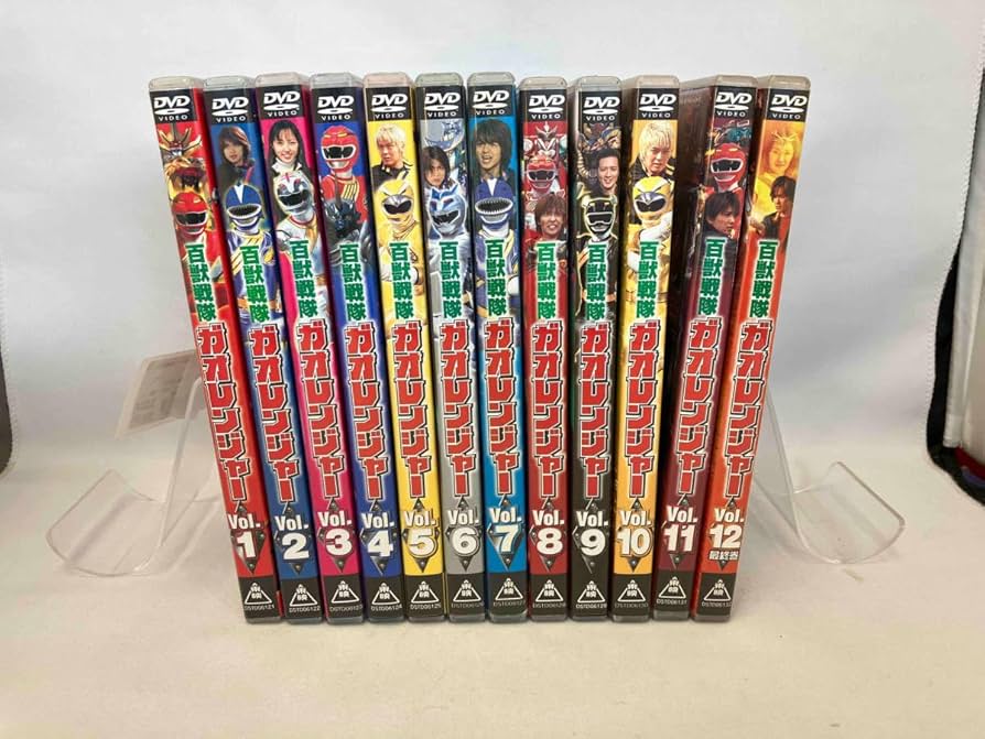 Amazon.co.jp: DVD 【※※※】[全12巻セット]百獣戦隊ガオレンジャー 1~12