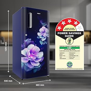 Whirlpool 184 L 4 Star Direct-Cool Single Door Refrigerator with