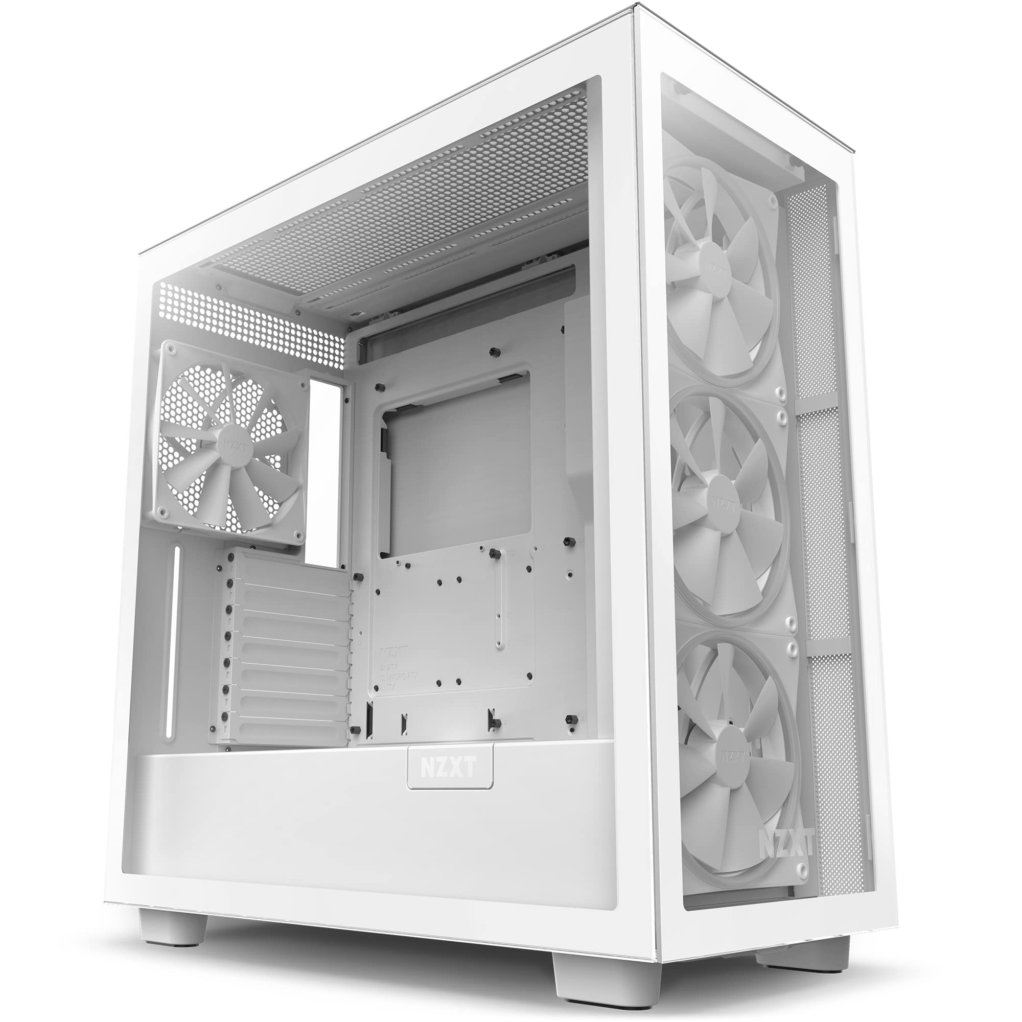 Amazon | NZXT H7 Elite ミドルタワーPCケース [White] CM-H71EW-01