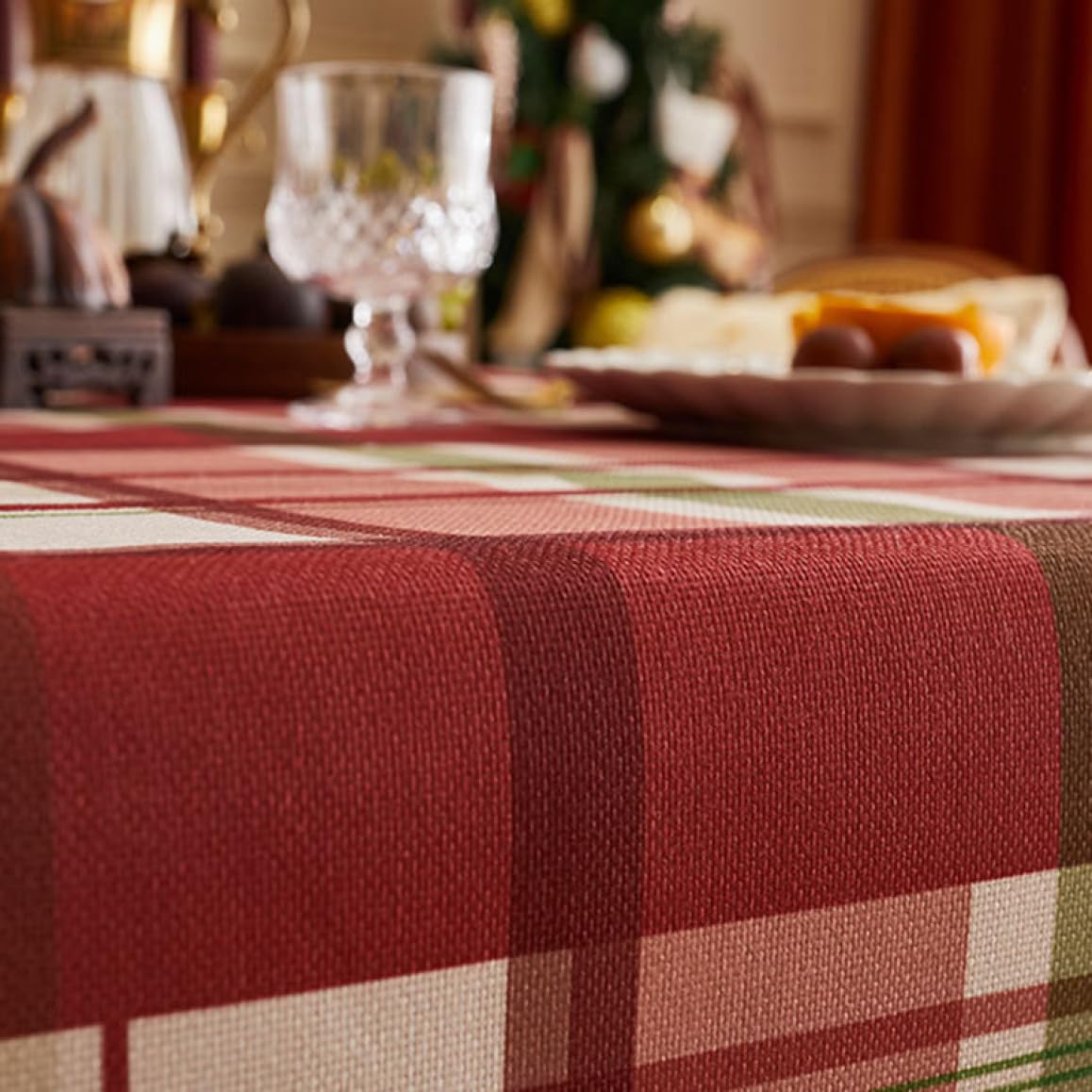 Amazon｜テーブルクロス クリスマステーブルクロス クリスマス 様式1