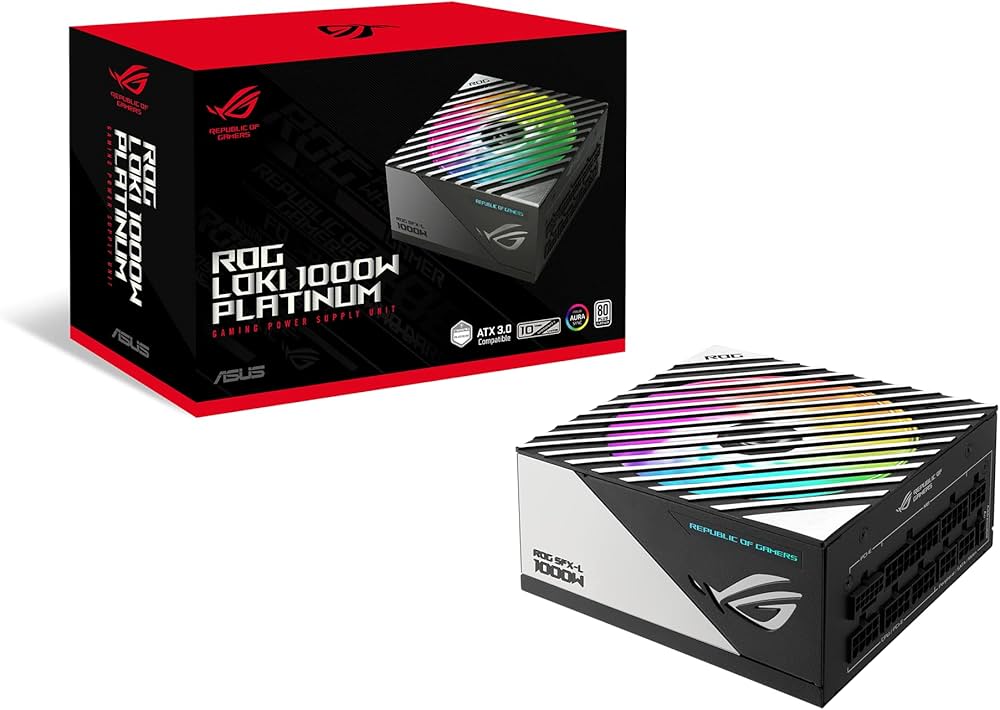 Amazon | ASUS ROG Loki SFX-L 1000W プラチナ (フルモジュラー電源