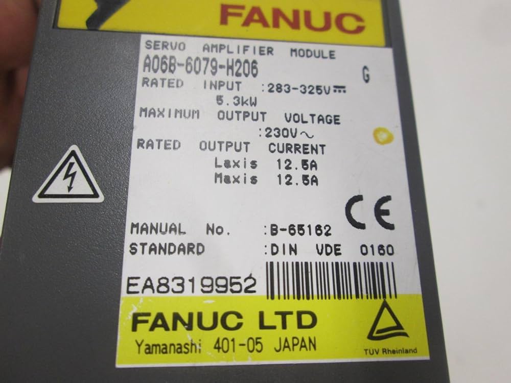 Amazon.co.jp: Fanuc A06B-6079-H206 Fanuc サーボアンプモジュール