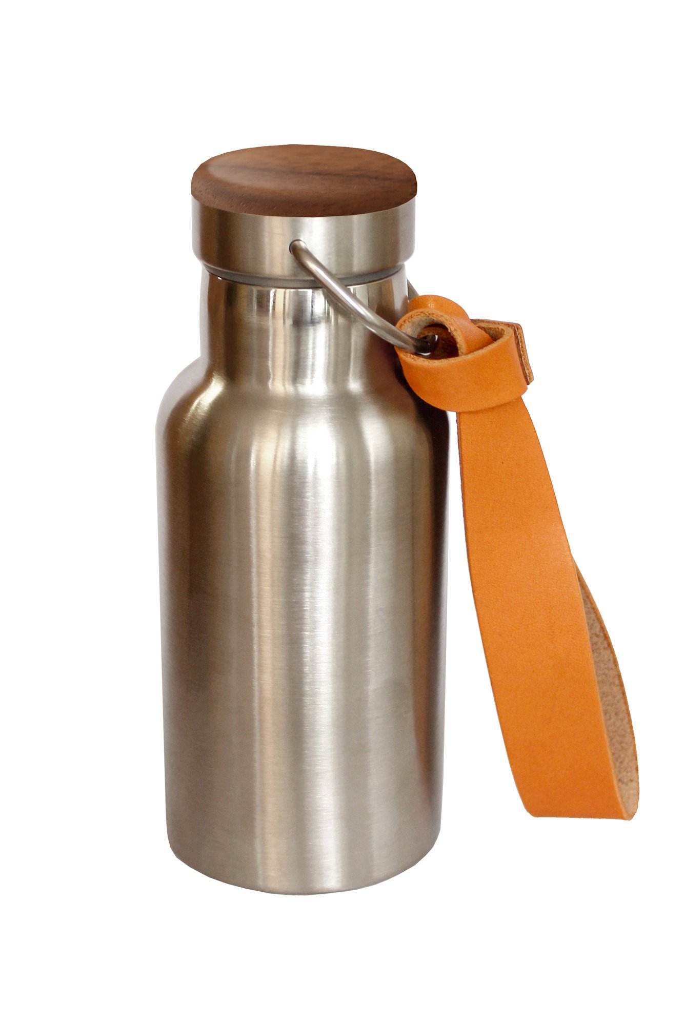 Amazon｜+LUMBER by Hacoa THERMO BOTTLE ステンレス素材の水筒に銘木