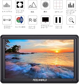 Amazon.co.jp: Feelworld FW568 カメラ用モニター 5.5インチIPS 超薄型