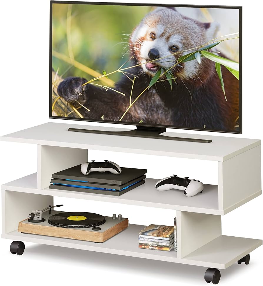 Amazon｜WLIVE テレビ台 テレビボード ローボード キャスター付き 幅80
