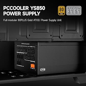 Amazon.com: PCCOOLER PSU CPS YS850 Power Supply, 850W 80 Plus Gold