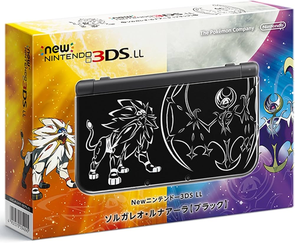 Amazon | Newニンテンドー3DS LL ソルガレオ・ルナアーラ【ブラック
