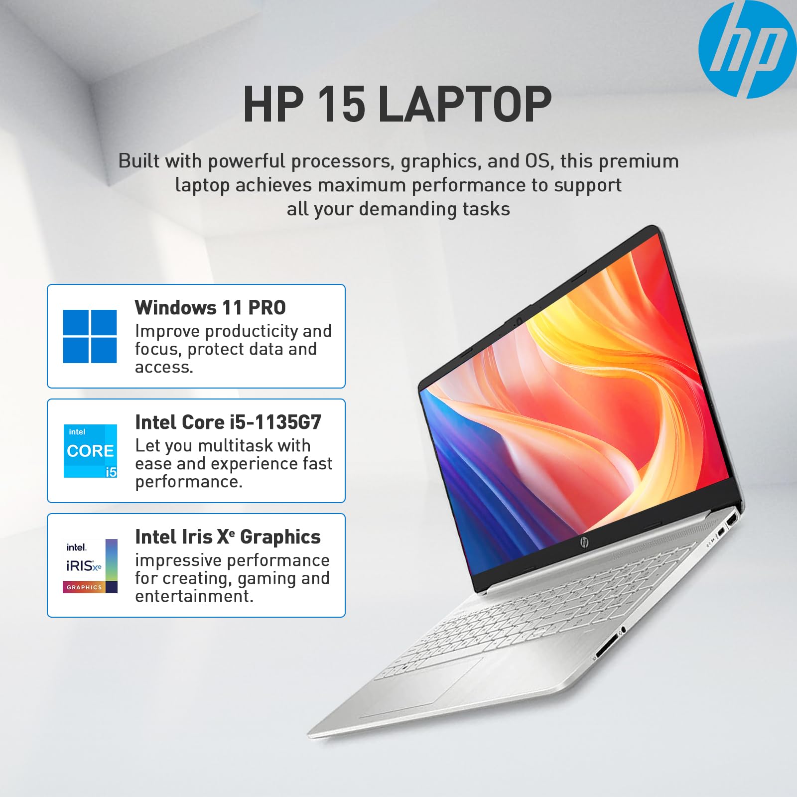 Amazon.co.jp: HP 15.6インチ ノートパソコン、Intel Core i5、32GB
