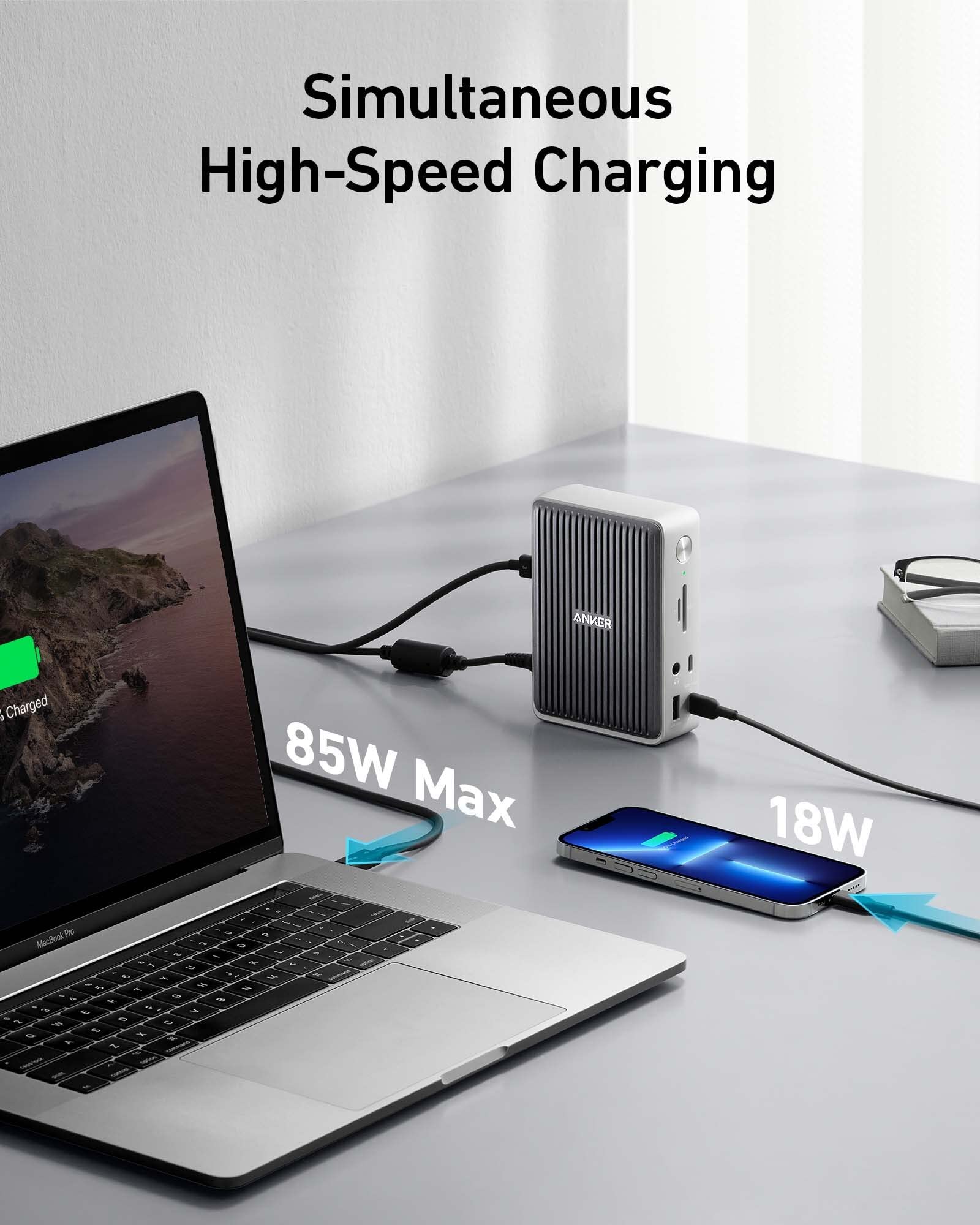 Amazon.com: Anker 577 Docking Station (13-in-1, Thunderbolt 3) 85W