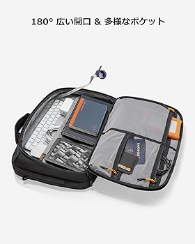 Amazon.co.jp: [tomtoc] 360°保護 15.6インチ パソコンバッグ PC 2台