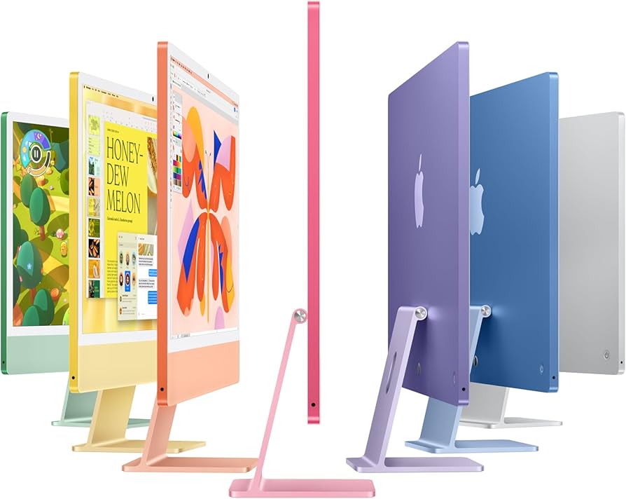 Amazon.com: Apple 2024 iMac with Apple M4, 24-inch, 16GB RAM