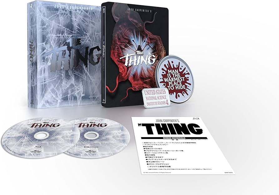 Amazon.co.jp: 遊星からの物体X 4K Ultra HD+ブルーレイ Titans of