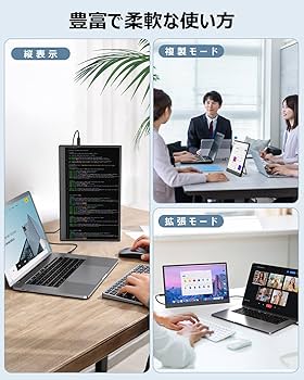 Amazon.co.jp: Eleeyak モバイルモニター 【15.6インチ 1920*1080 フル
