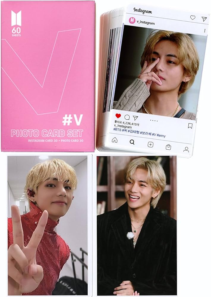 Amazon.co.jp: V テテ グッズ スペシャルフォトカードセット 60枚