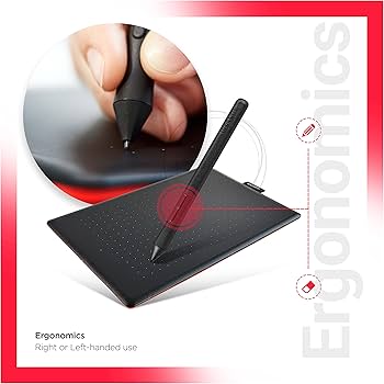 Amazon | ワコム ペンタブ One by Wacom Medium Chromebook 対応 ペン