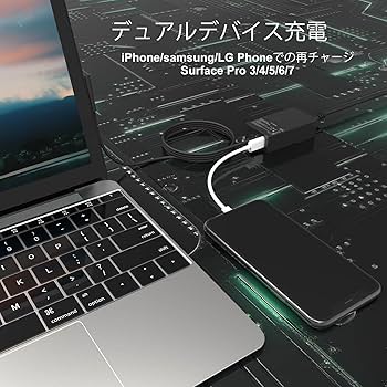 Amazon.co.jp: 【Surface Pro充電器】65W Surface ACアダプター15V 4A