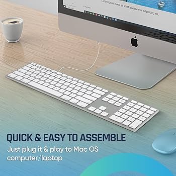 Amazon | Matias 有線USB Cキーボード Mac用 テンキー付き - Mac