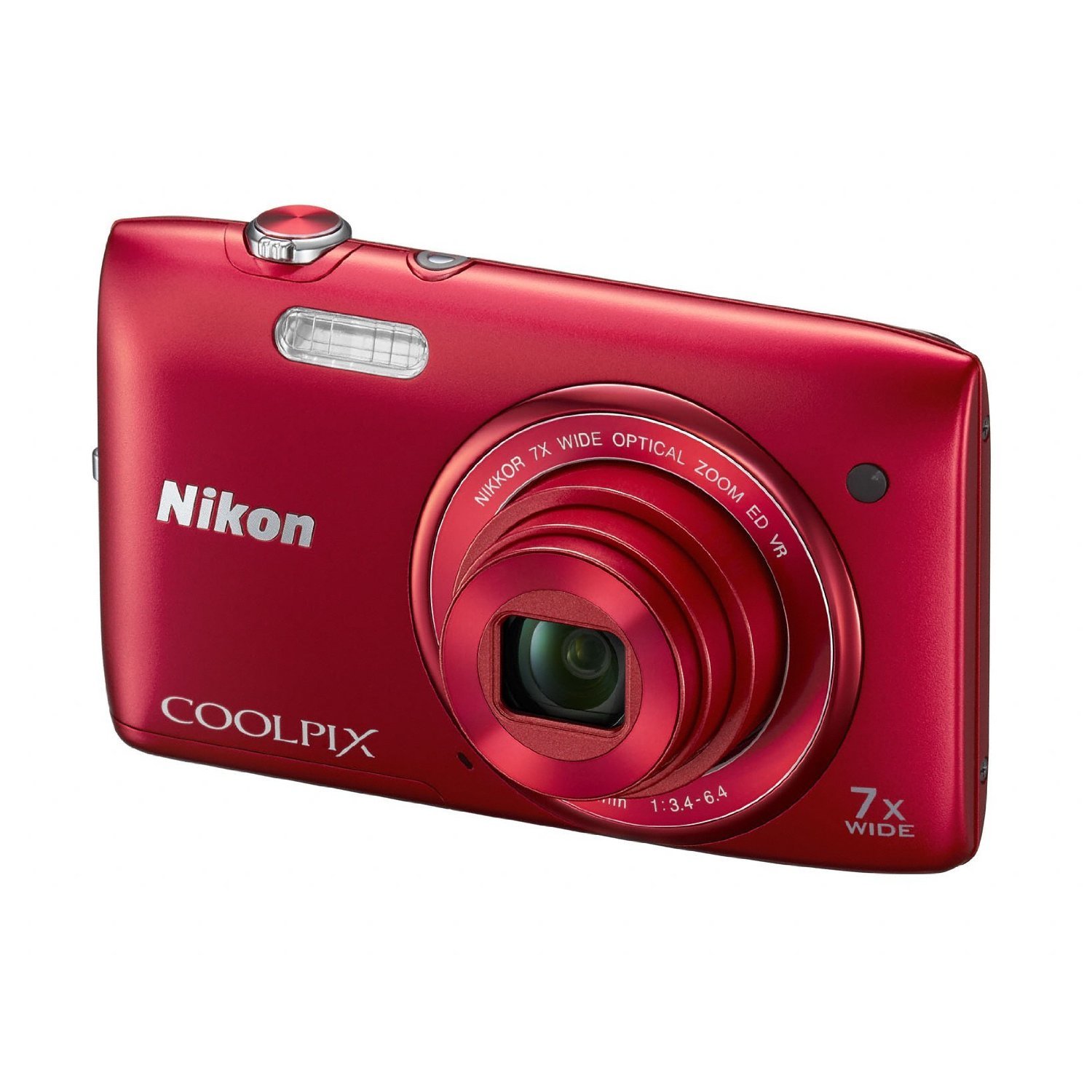 Amazon | Nikon デジタルカメラ COOLPIX S3500 光学7倍ズーム 有効画素