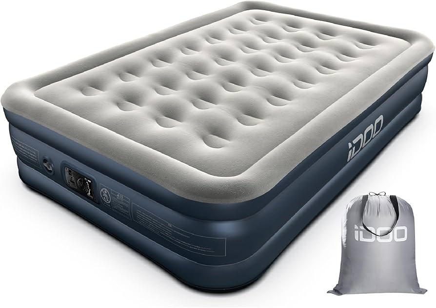 Amazon.co.jp: iDOO エアーベッド 空気ベッド セミダブル 電動ポンプ