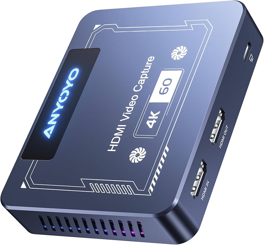 Amazon.co.jp: ANYOYO HDMI キャプチャーボード 4K 60FPS HDR & VRR