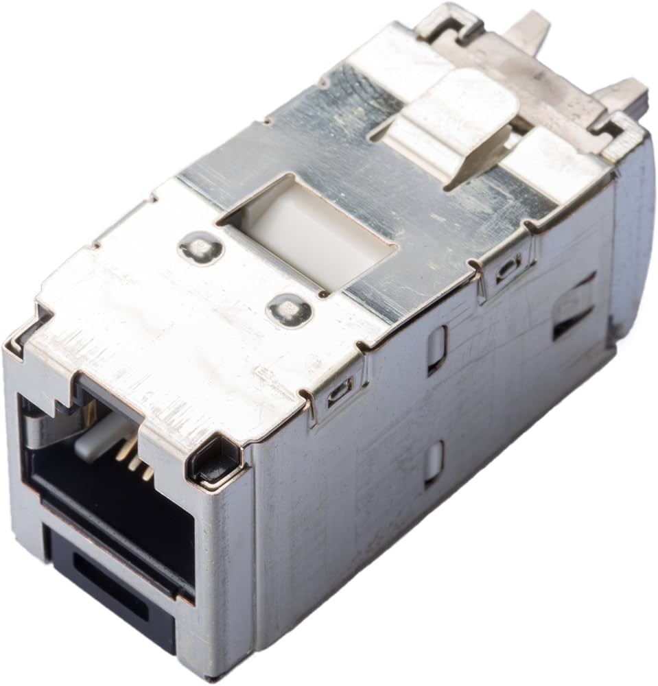 Amazon.co.jp: パンドウイット Cat6A シールド付きモジュラージャック