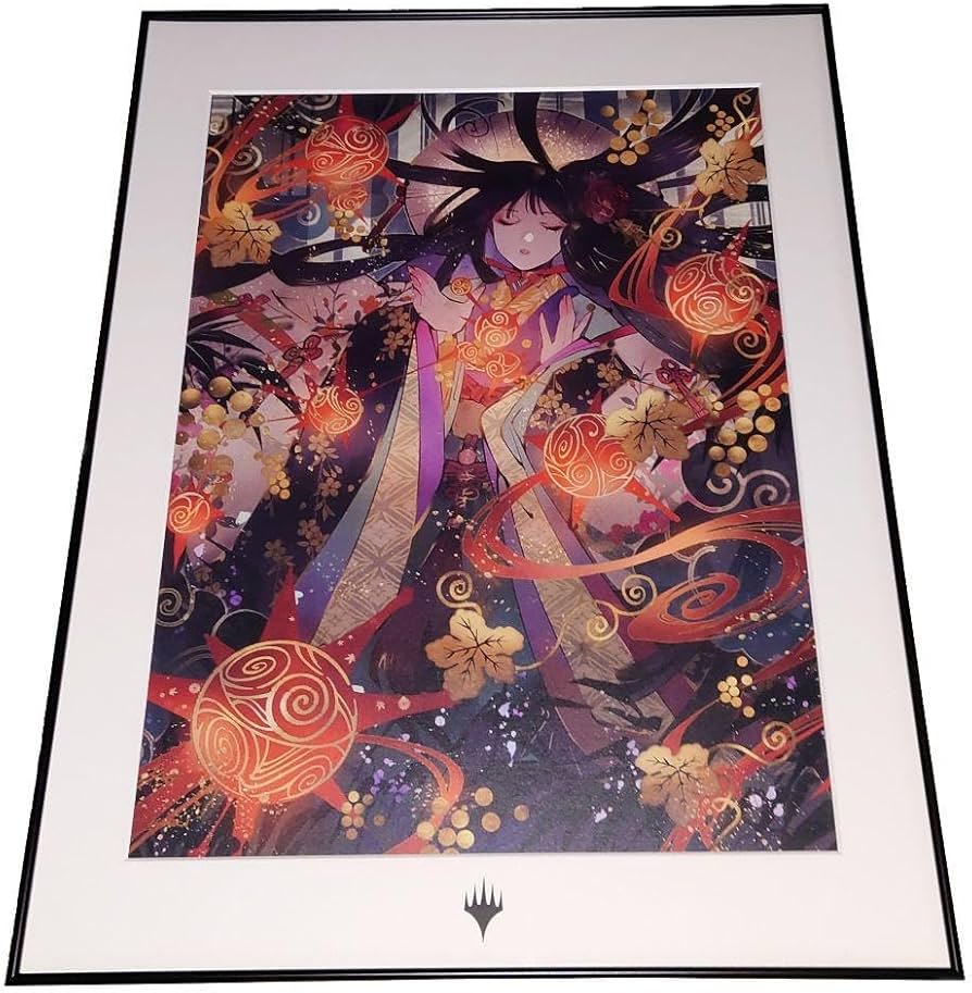 Amazon.co.jp: MTG ぶどう弾 アートポスター 額装版 セレポ エンスカイ