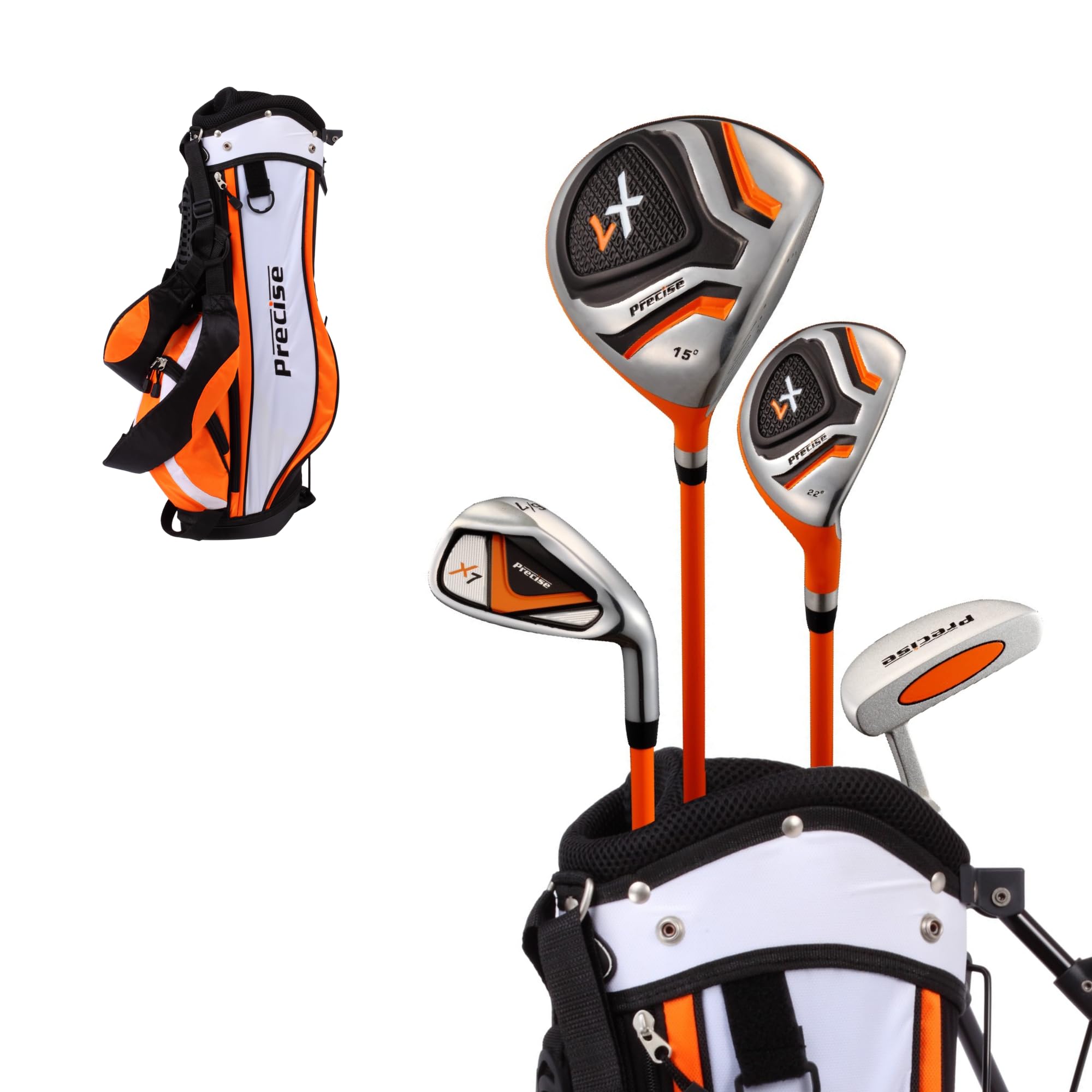 Precise X7 Junior Complete Golf Club Set for Children | 3 Age