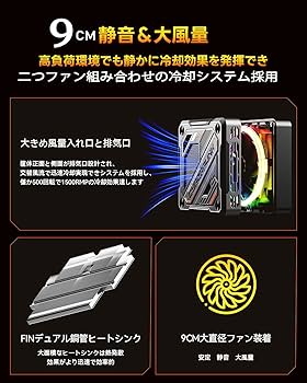 Amazon.co.jp: AOOSTAR GOD77 ミニPC ゲーミング Ryzen7 7735HS 8C/16T