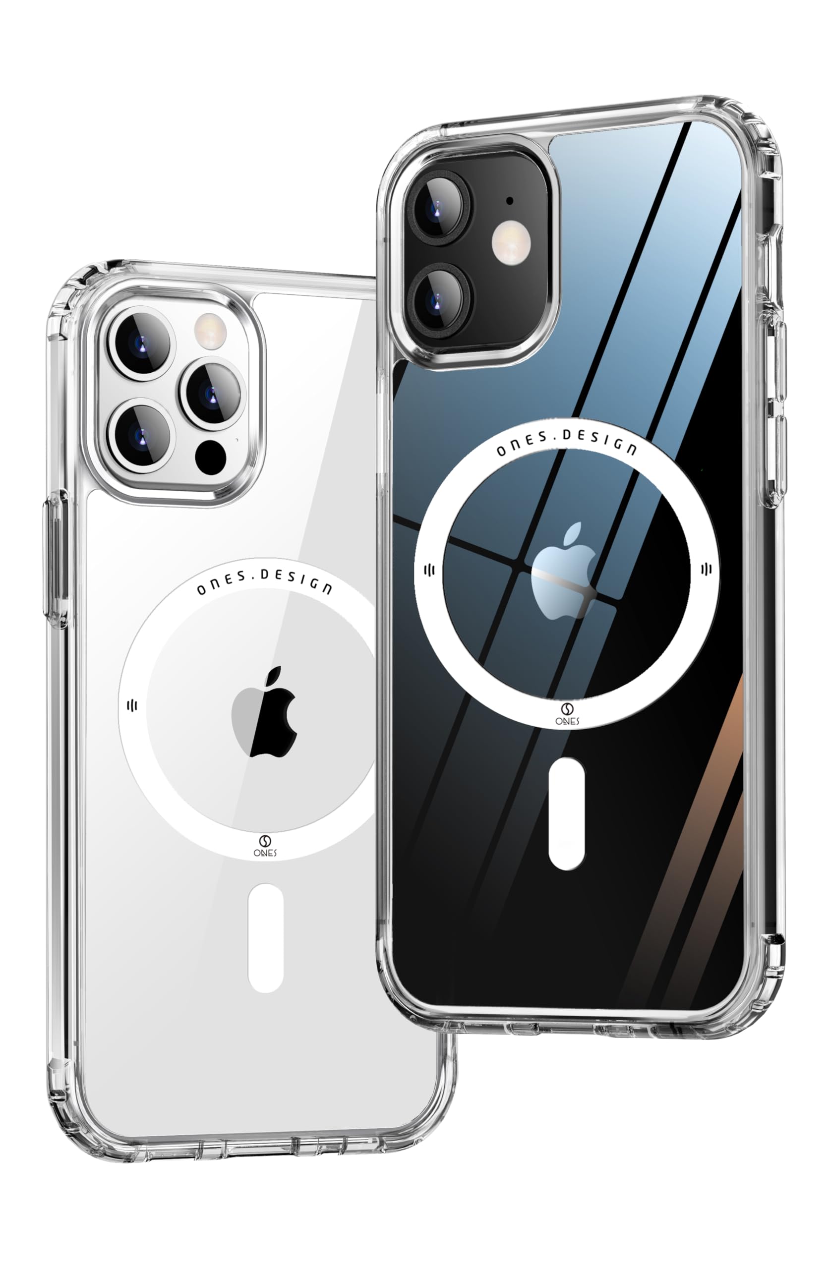 Amazon.co.jp: 「 超強磁性MagSafe ○ エアバッグ 」 ONES HD超透明