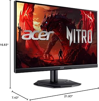 Amazon.com: acer Nitro 24.5 Inch Full HD 1920 x 1080 Gaming
