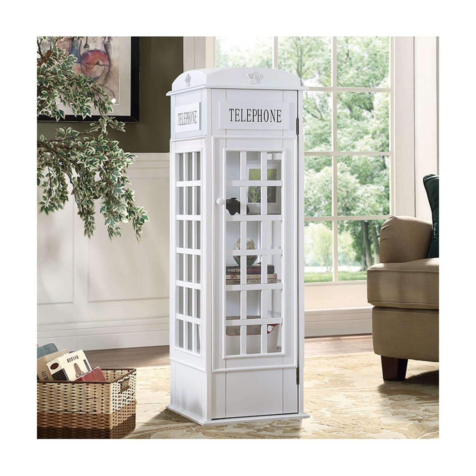 Amazon.co.jp: フロアスタンド型本棚 CD収納キャビネット