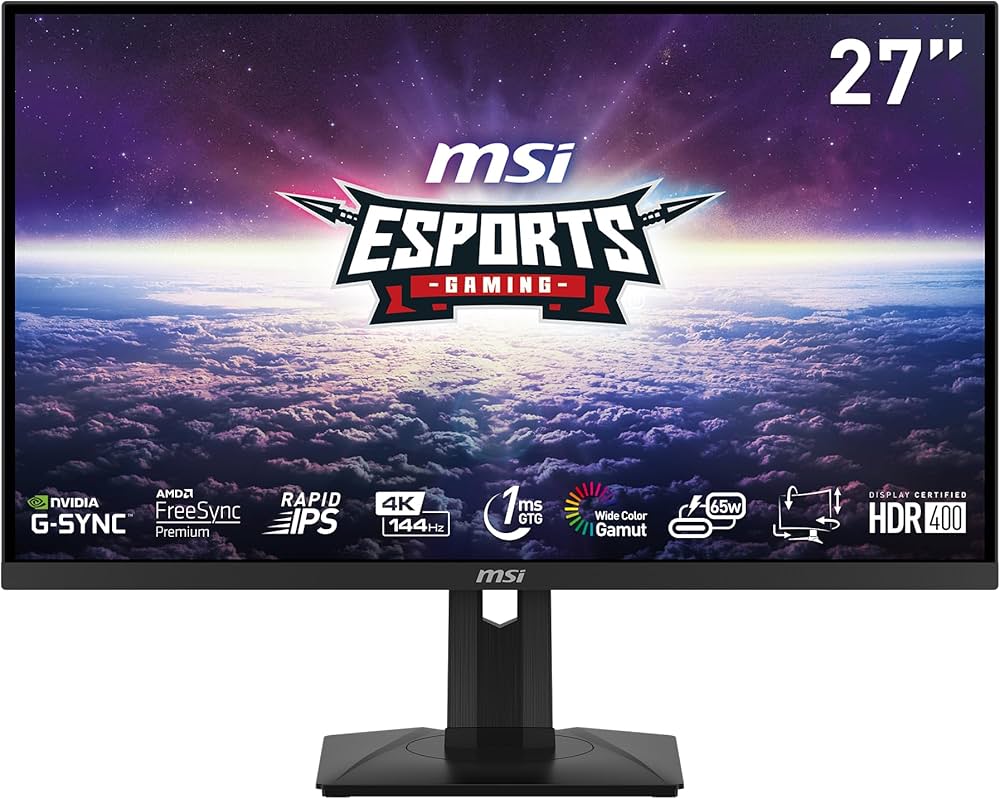 Amazon.co.jp: MSI MAG274UPF、27インチ 3840 x 2160 (UHD)、4K Rapid